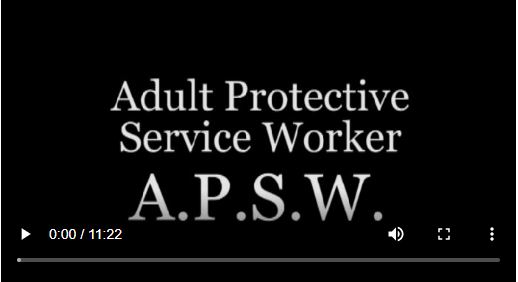 Adult Protective Service Worker (APSW) Realistic Job Preview Video thumbnail