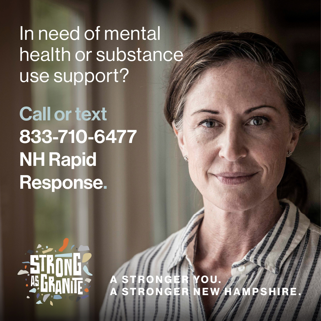 In need of mental health or substance use support? Call or text 833-710-6477.
