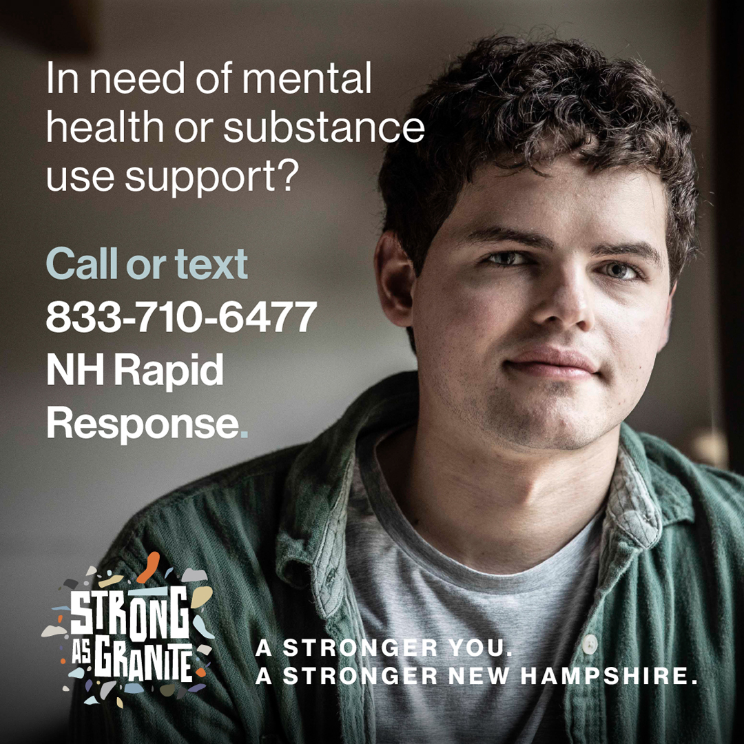 In need of mental health or substance use support? Call or text 833-710-6477.