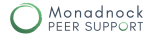 Monadnock peer support agency logo.